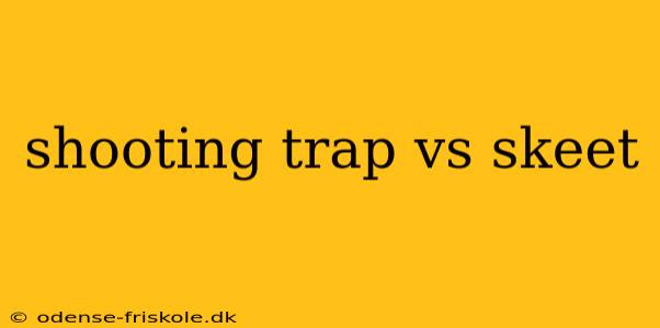 shooting trap vs skeet