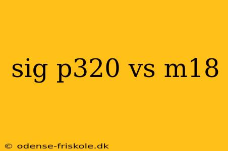 sig p320 vs m18