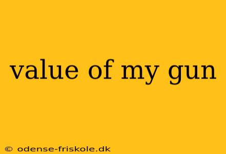 value of my gun