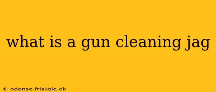 what is a gun cleaning jag