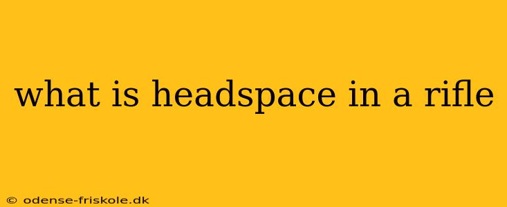 what is headspace in a rifle