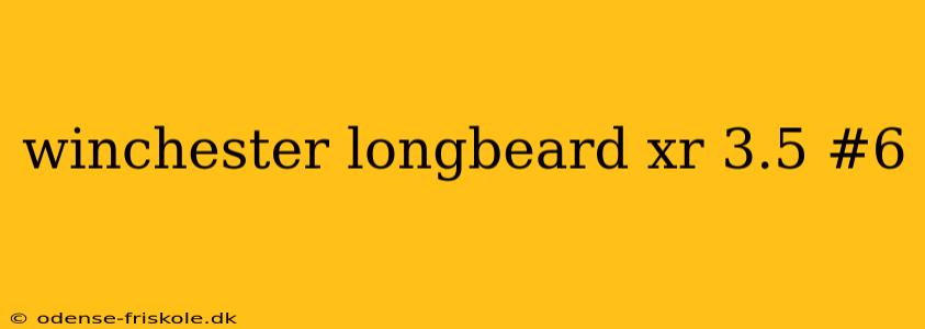 winchester longbeard xr 3.5 #6