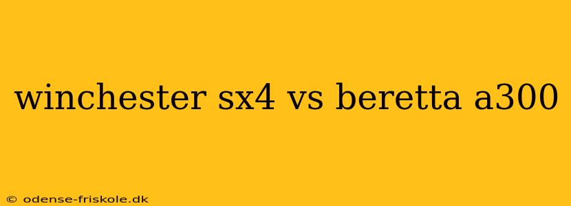 winchester sx4 vs beretta a300